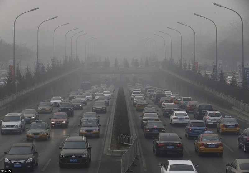 contaminacion en china